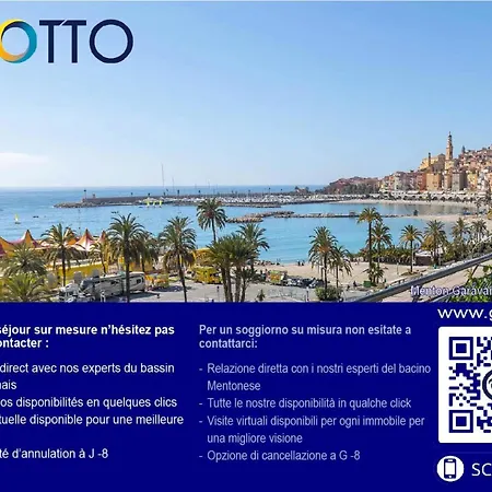 Appartement Sainte Devotte - Giotto - Joli Petit 3p Au Calme Avec Terrasse Proche De La Mer Mae-7004 *